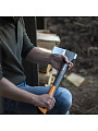 Топор-колун Fiskars, M X17 X-series, FiberComp, обрезиненная, 1.5 кг, 652 мм, с чехлом, 1015641 - фото 7