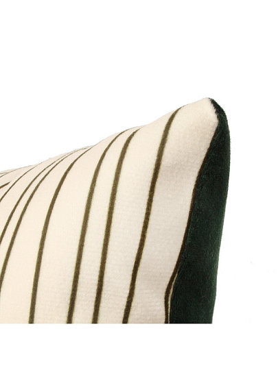 Наволочка декоративная Композиция с зеленым листом, 100% полиэстер, 40 х 40 см