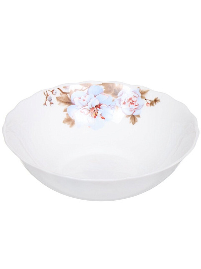 Салатник стеклокерамика, круглый, 18х5 см, 0.6 л, Орлеан, Daniks, BY13LHW70