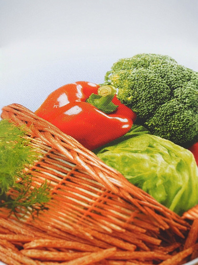 Тарелка обеденная, эмалированная сталь, 22 см, 0.5л, круглая, СтальЭмаль, 1с4с/К, в ассортименте