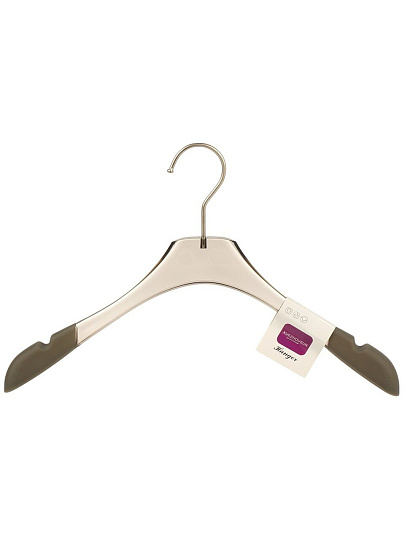 Вешалка-плечики для одежды, 39х3х23.5 см, пластик, металл, Y4-9832