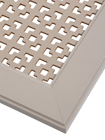 Экран для радиатора, МДФ, 1200х600 мм, прямоугольный, мокко, DE LUXE Дамаско, Стильный Дом