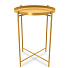 Стол кофейный 52х37.6х37.6 см, металл, золото, Sheffilton, SHT-CT8, Сж-85 - фото 6