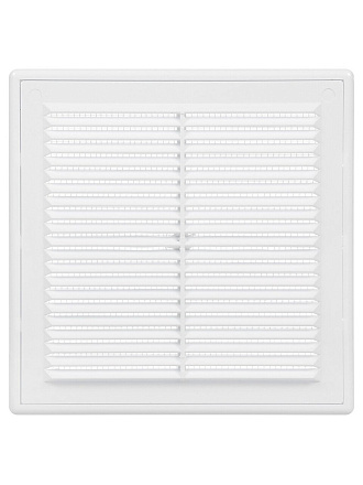 Решетка вентиляционная пластик, разъемная, 190х190 мм, с сеткой, Event, Э1919Р