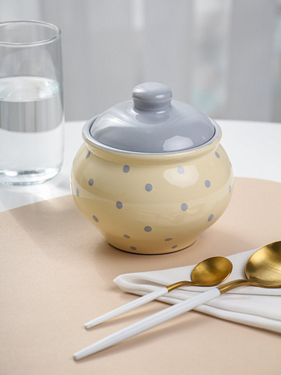 Горшок для запекания керамика, 0.5 л, Псковский Гончар, Безмятежность, НХП-ПС-050, ПГ070-00092263