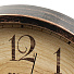Часы настенные, 30 см, круглые, пластик, стекло, коричневые, Дуб, Y4-5128 - фото 3