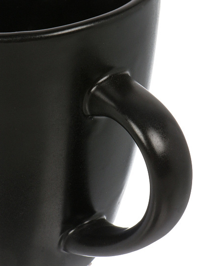 Кружка керамика, 460 мл, Elsa, Elrington, 235-61004, черная