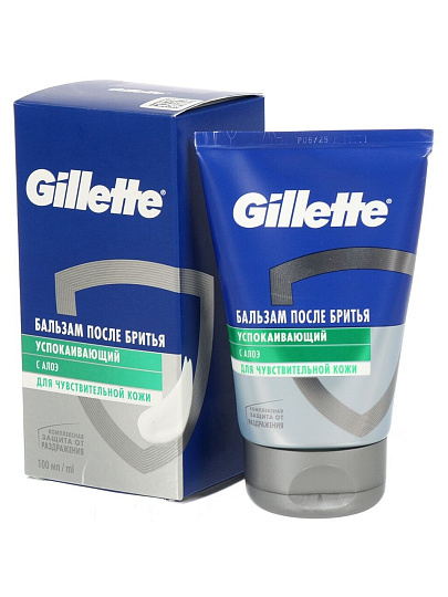 Бальзам после бритья, Gillette, Успокаивающий, 100 мл, 0050010145