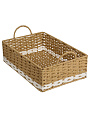 Корзина плетеная, прямоугольная, 36*24*11 см, Y4-9658 - фото 4