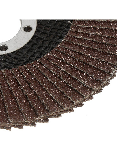 Круг лепестковый торцевой Tytan, Professional, диаметр 125 мм, посадочный диаметр 22.23 мм, зернистость A40, 30266