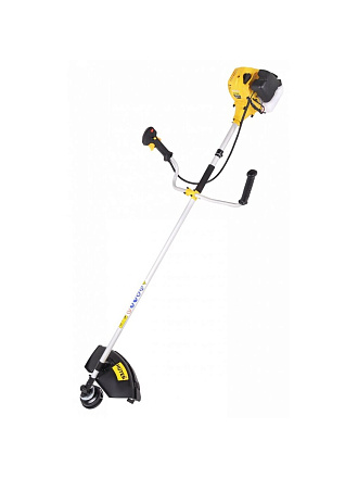 Триммер бензиновый, Huter, GGT-1300T, 1.7 л.с., 43 куб.см, 1300 Вт, U-ручка, леска/нож, неразборный вал