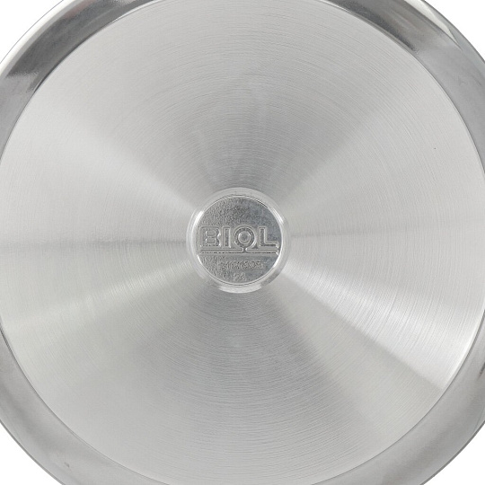 Сковорода алюминий, 24 см, антипригарное покрытие, Биол, Профи, 2413Н