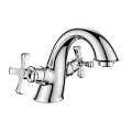 Смеситель для раковины, Decoroom, с кран-буксой, хром, DR52011