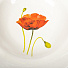 Тарелка суповая, керамика, 20 см, круглая, Идиллия Алый мак, Добрушский фарфоровый завод, 5С0020 - фото 2