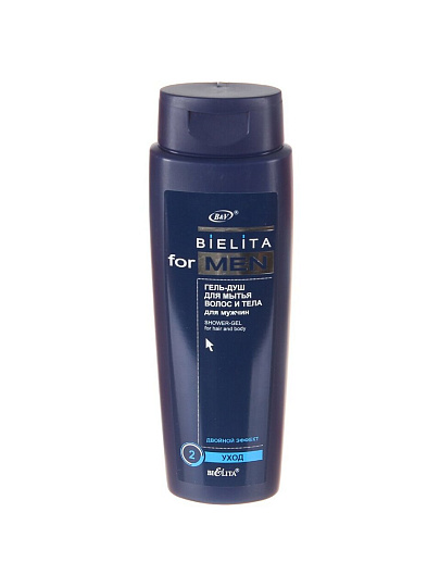 Гель для душа BiElita, For men, для мужчин, 400 мл