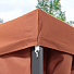 Шатер с москитной сеткой, коричневый, белый, 3х3х2.65 м, четырехугольный, с оборкой, Green Days, KT-G005-18-1441 - фото 4