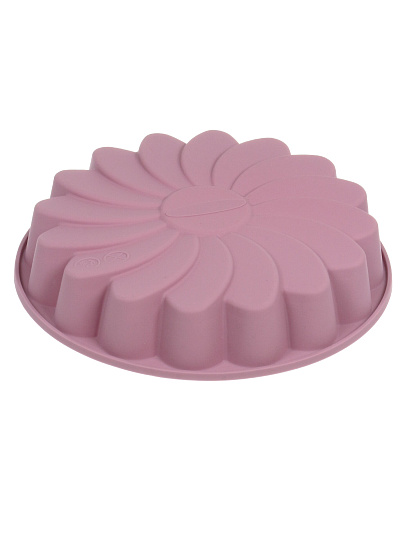 Форма для запекания силикон, 23х23х4.5 см, круглая, Хорс, Plum Ромашка, П-01-60-(205)