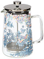 Френч-пресс 1 л, стекло, Сухоцветы, Y4-11357 - фото 2