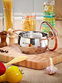 Кастрюля нержавеющая сталь, 1.8 л, крышка стекло, Daniks, Карлин, GS-01332G-16, серебристая, индукция - фото 9