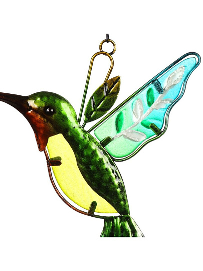 Украшение декоративное 44х18 см, подвесное, Птичка, Y4-8091