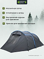Палатка 4-местная, 255+225х270х155 см, 2 слоя, 1 комн, с москитной сеткой, Green Days, Tunel tent - фото 4