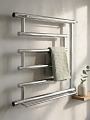 Полотенцесушитель Фокстрот, с полкой, 50х50х1&amp;quot;, нержавеющая сталь, с креплением, Aquater, ПМ-1