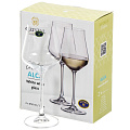 Бокал для вина, 450 мл, стекло, 2 шт, Bohemia, Alca, 91L/1SI12/0/00000/450-264
