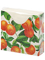 Салфетки Pero, Deluxe Мандарины, 25 шт, 2 слоя, 33х33 см, 2630 - фото 3