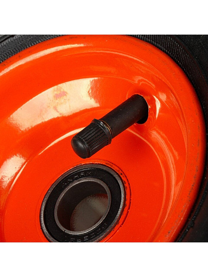 Колесо для тачки резина PR, не симметричная ступица, 4.1/3.50-4, втулка D20 мм, Mawipro