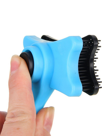 Щетка для домашних животных, пластмасса, Vetta, 12.5х8 см, 273-344