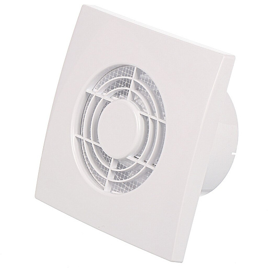 Вентилятор вытяжной настенный, Event, 98 мм, 13 Вт, 90 м³/ч, белый, Зефир, 100С