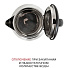 Чайник электрический Supra, KES-1822, черный, 1.8 л, 1500 Вт, скрытый нагревательный элемент, металл - фото 3