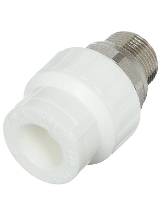 Муфта разъемная полипропилен, d20х3/4