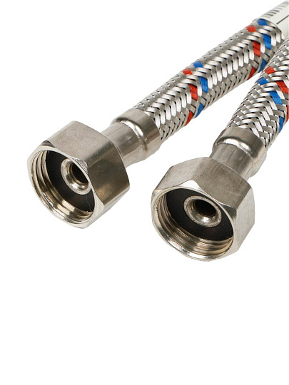 Подводка для воды М10-1/2"х0.4 м, пара, сталь, Еco, Lytcho