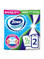Полотенце бумажное 2 слоя, 2 рулона, 14 м, Zewa