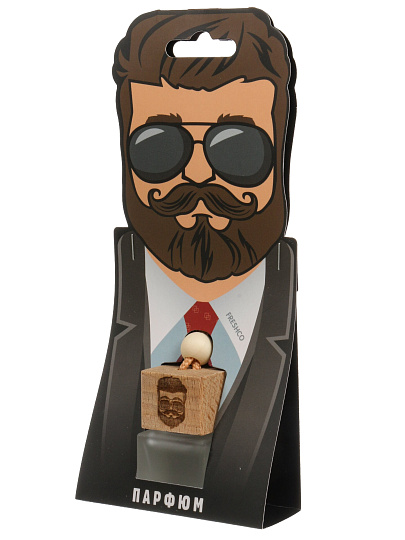 Ароматизатор в машину подвесной, бочонок, Freshco, ТМ Босс Парфюм, AR1TM204