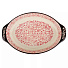 Форма для запекания керамика, 31х20х6 см, овальная, с ручками, красная, Millimi, 826-337 - фото 3