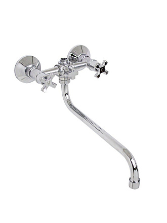 Смеситель для ванны, Stemix, с кран-буксой, STM 321-143-102