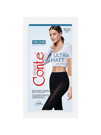 Колготки Conte, Velour, 100 DEN, р. 3, nero, 18С-69СП