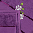 Набор полотенец 2 шт, 50х90, 70х140 см, 100% хлопок, 450 г/м2, Silvano, Цветы, фиолетовый, Китай, D4-5 - фото 3