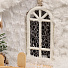 Фигурка декоративная Дом в снегу, 27х24х26 см, белая, SYZFZ-4223065 - фото 5