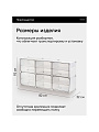 Полка для обуви, металл + пластик, 82х32х92 см, с порошковым покрытием, LPC033W01 - фото 4