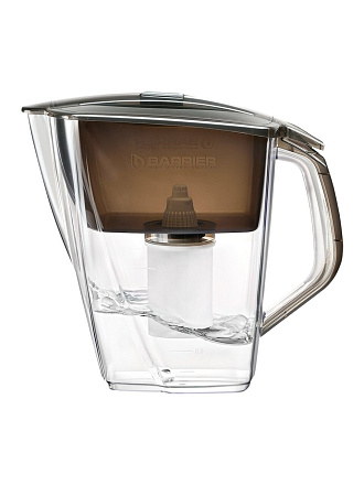 Фильтр-кувшин Барьер, Гранд Нео, для холодной воды, 1 ступ, 4.2 л, антрацит, В015Р00