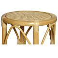 Табурет 12/03, 29х29х39 см, натуральный ротанг, мед - фото 2
