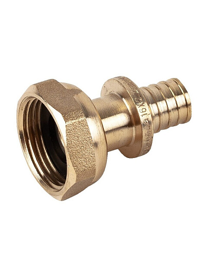 Муфта диаметр 20х1/2'', с накидной гайкой, РосТурПласт