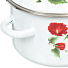 Набор эмалированной посуды Сибирские товары Рамо 27 N27B60 (кастрюля 2+3+4 л, чайник), 8 предметов - фото 3