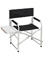 Кресло складное 48х57х80 см, черное, ткань, со столиком, 100 кг, YTDC006 - фото 5