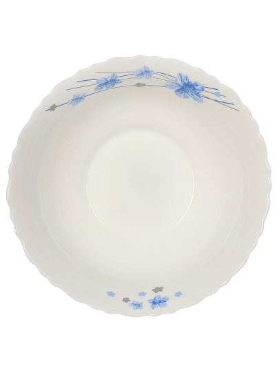 Салатник стеклокерамика, круглый, 15х5 см, 0.44 л, Вуаль, TW60