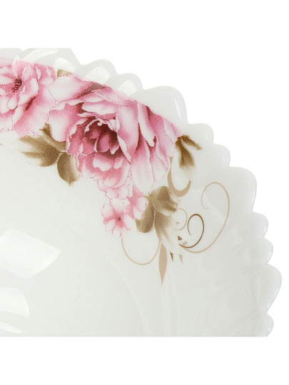 Салатник стеклокерамика, круглый, 18х6.5 см, 0.75 л, Анжелика, Daniks, BY13LTW70