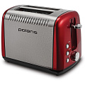 Тостер Polaris, PET 0915A, 900 Вт, красный